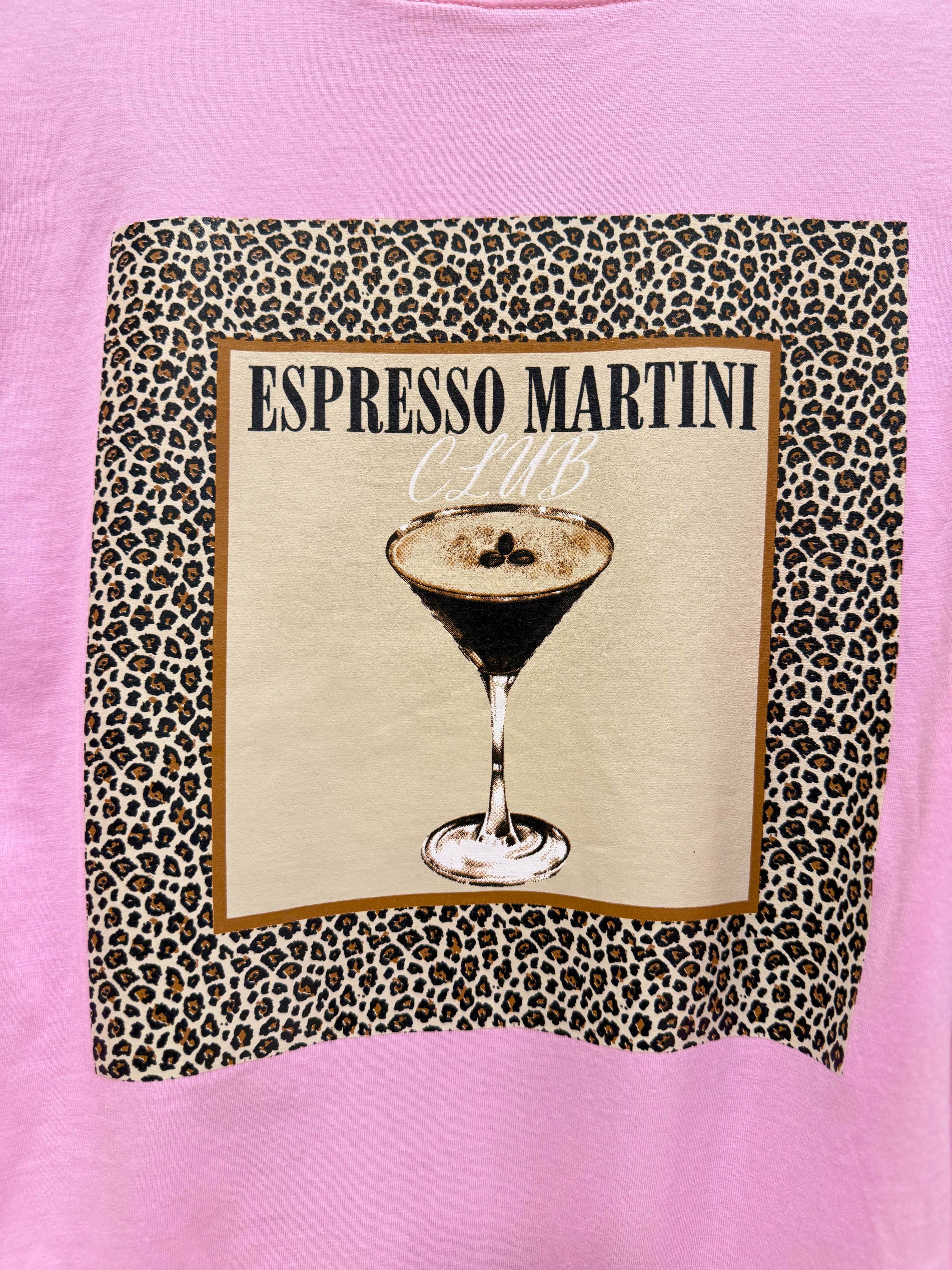 T-Shirt Espresso Martini Club - Unique Flores 