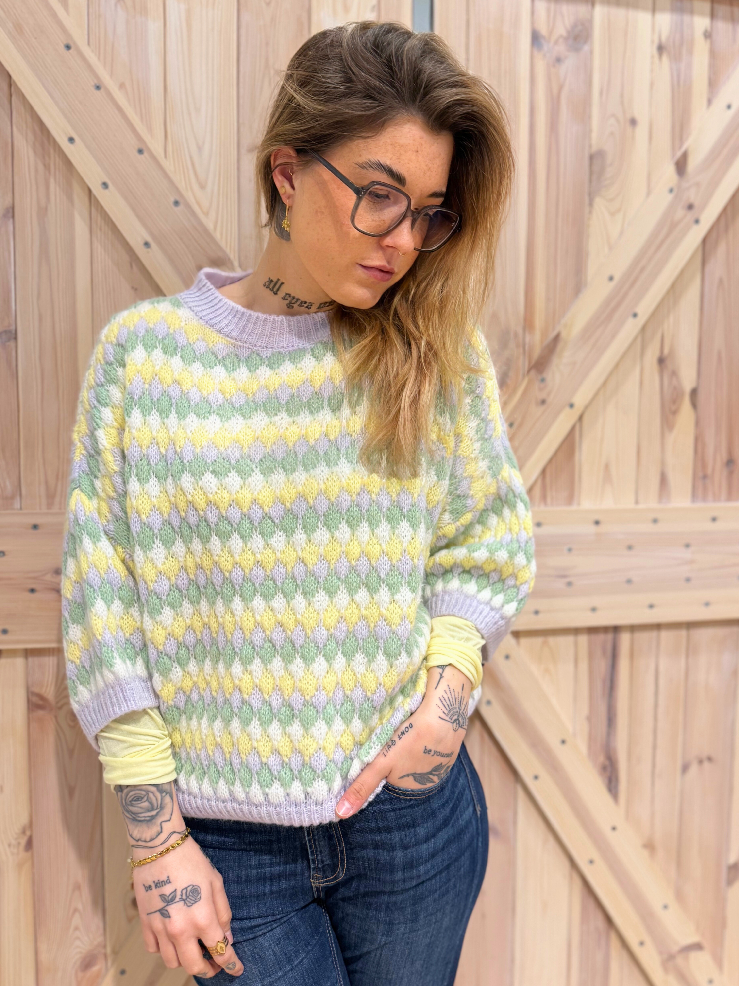 3/4 Pullover Bubble - Unique Flores 