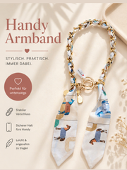 Handy Anhänger fürs Handgelenk - Unique Flores 