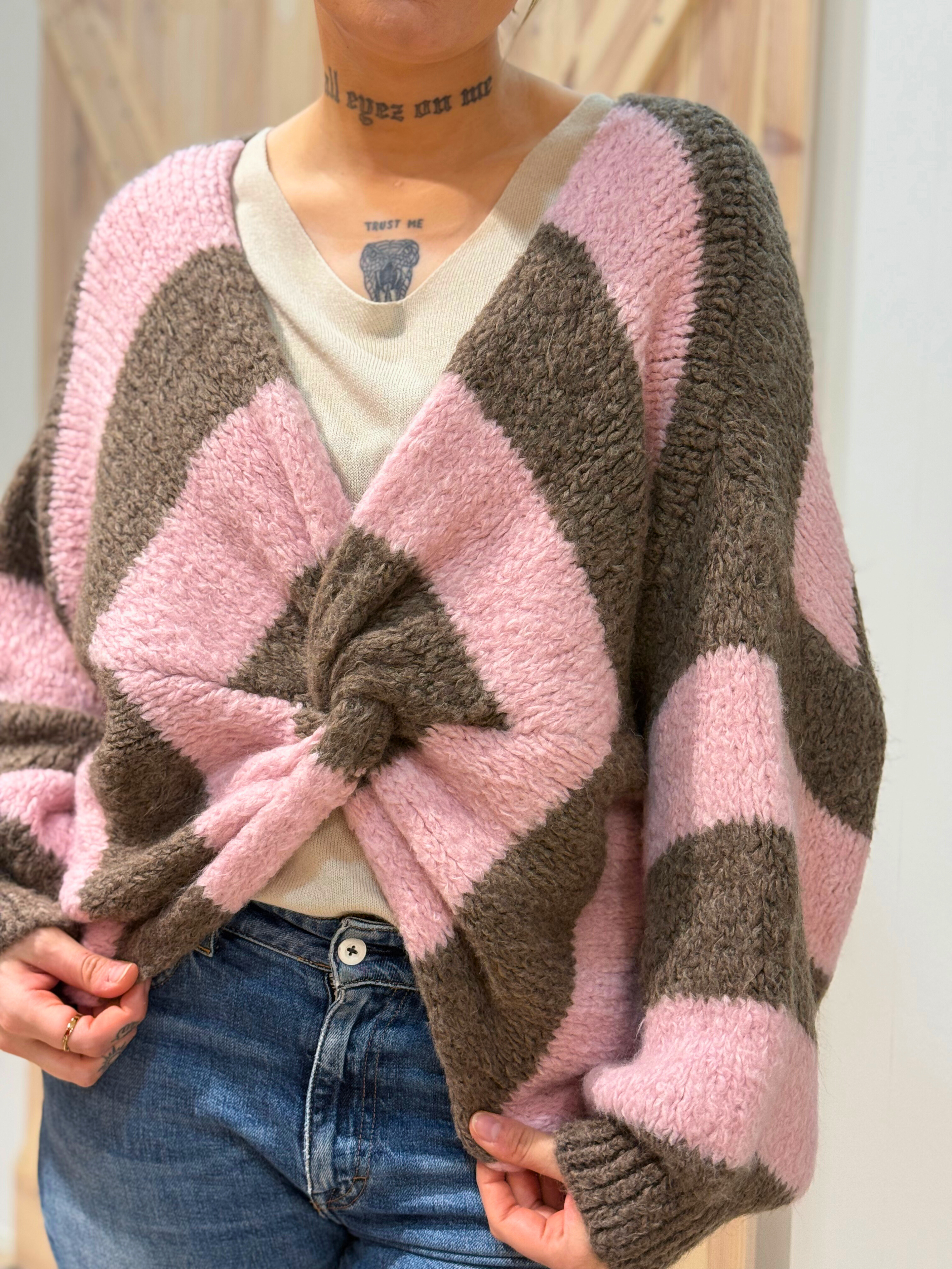 Pullover Twisted - Unique Flores 