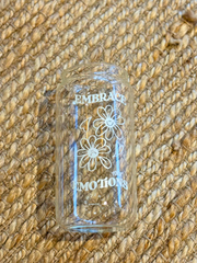 Hohes Trinkglas Embrace Emotions - Unique Flores 