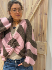 Pullover Twisted - Unique Flores 
