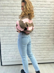 Jeans mit kleinen Herzen - Unique Flores 