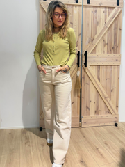 Jeans Wide Leg - Unique Flores 
