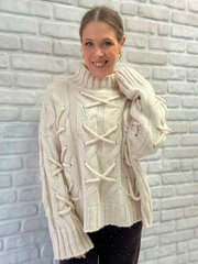 Pullover Twist - Unique Flores 