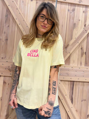 T Shirt Ciao Bella - Unique Flores 