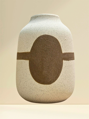 Vase abgerundeter Zylinder