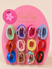 PuaPua Seiden Scrunchie Maalahi - Unique Flores 