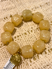 Buttergelb Armband - Unique Flores 