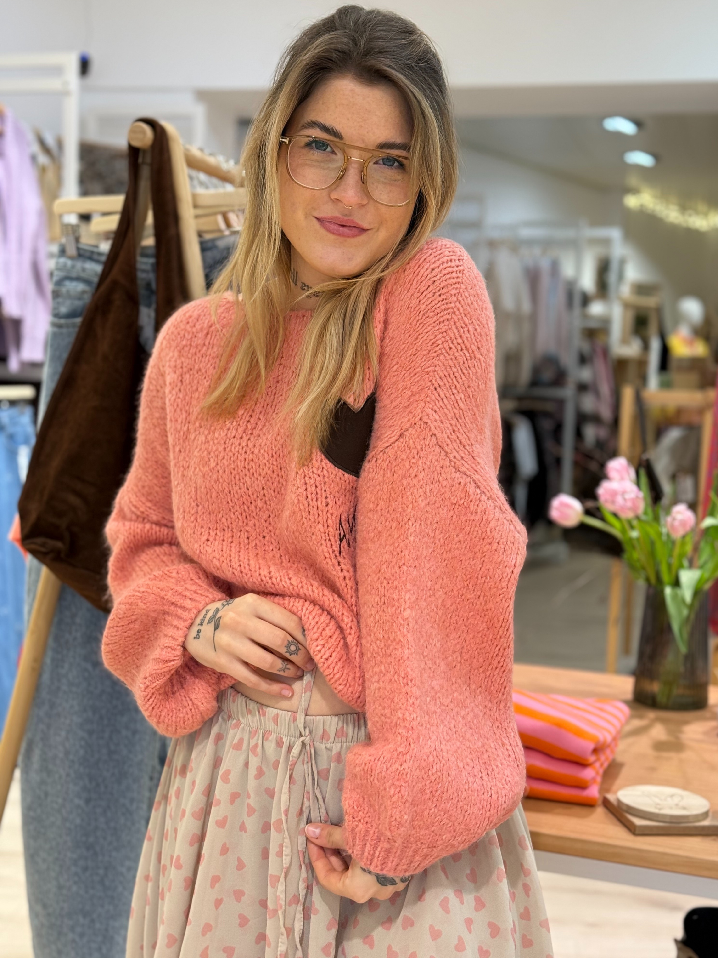 Hosenrock mit kleinen Herzen - Unique Flores 