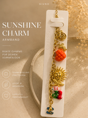 Armband mit Charms🍒🌞🐠🐢 - Unique Flores 