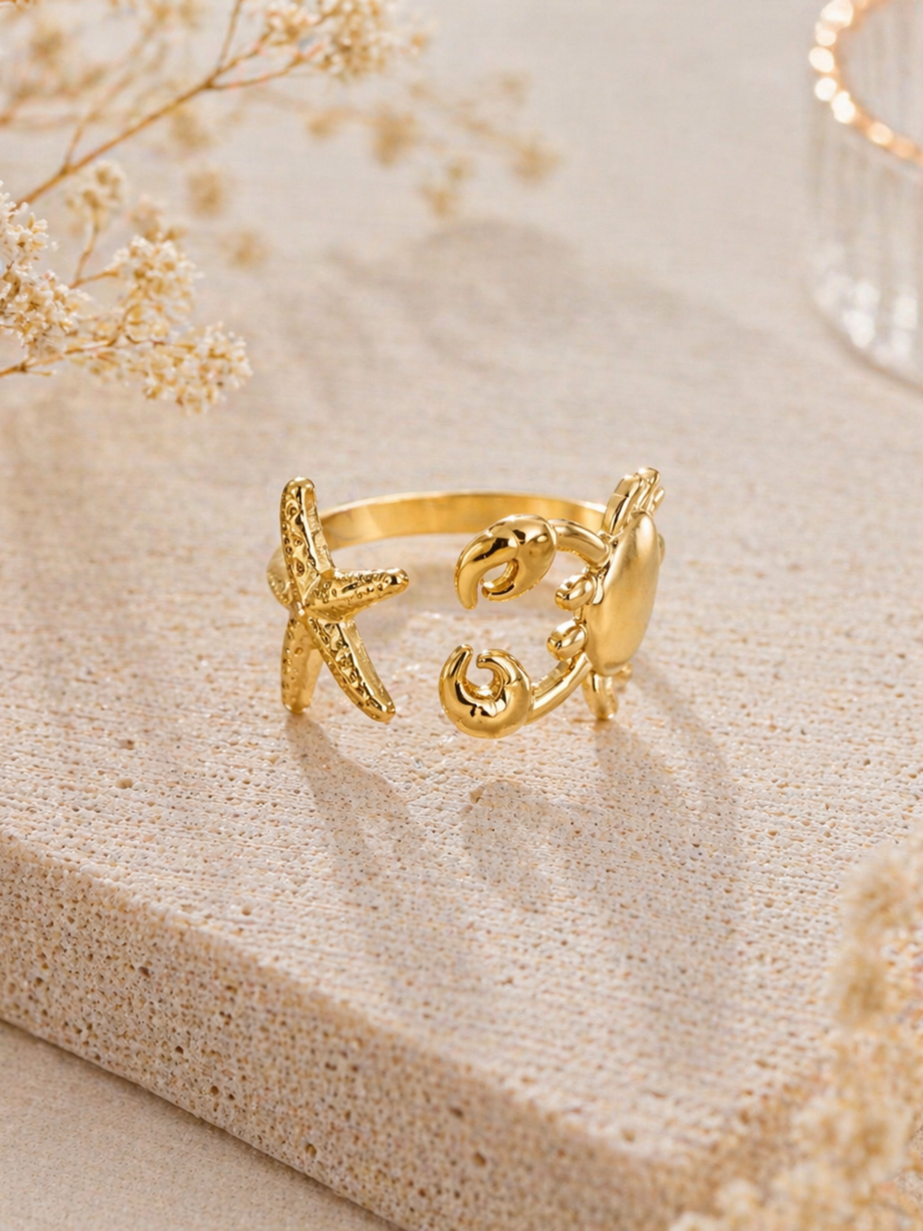 Strand Ring - Unique Flores 