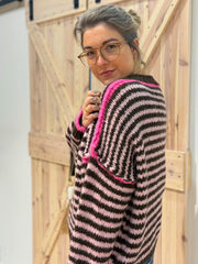 Pullover mit Neon - Unique Flores 