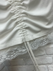 Top mit Spitze