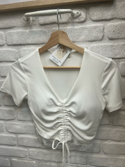 Top mit Spitze