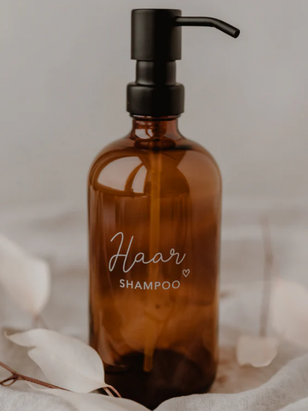 Seifenspender "HaarShampoo" - Unique Flores 