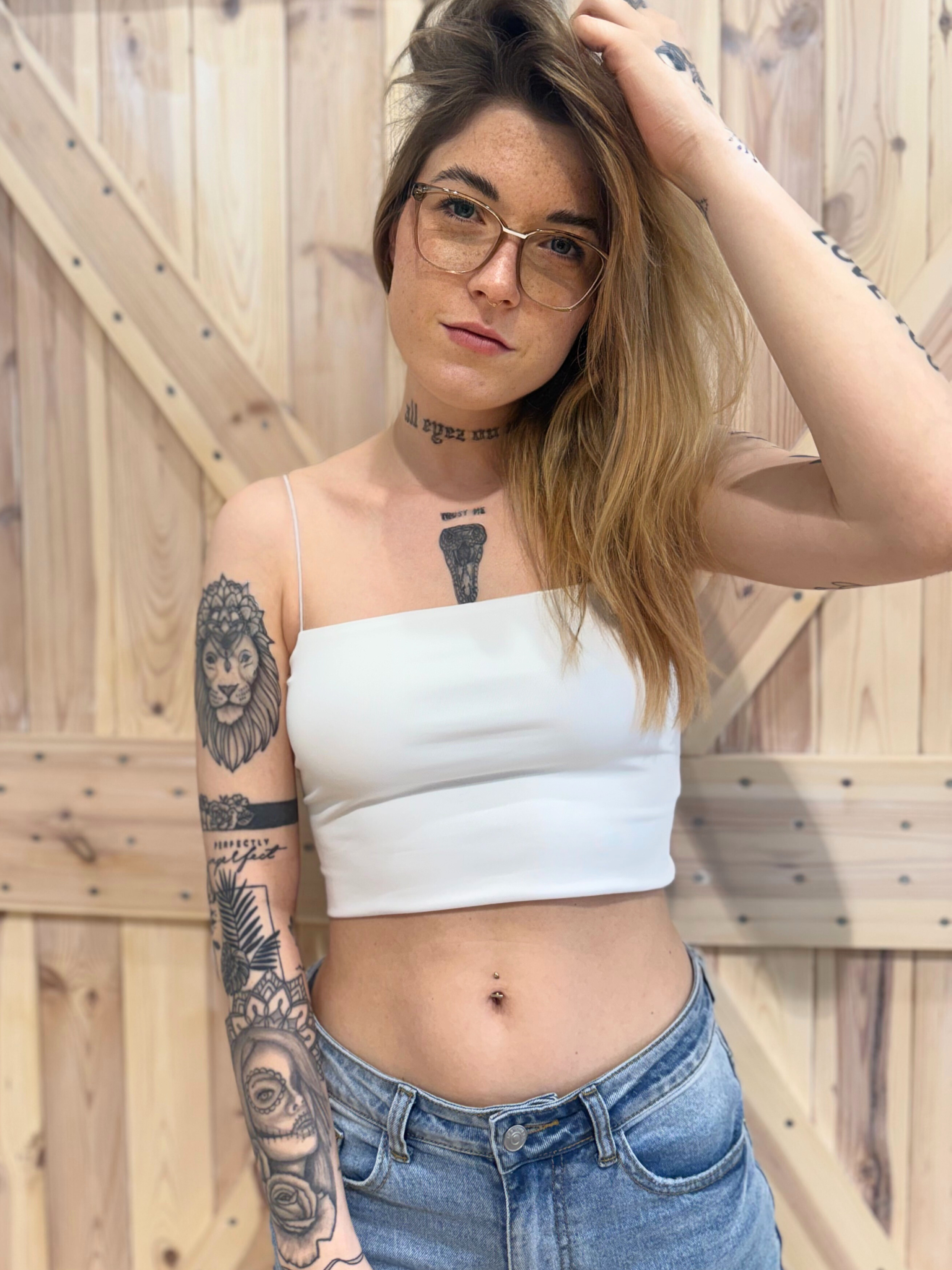Crop Top - Unique Flores 