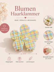 Haarklammer (groß) - Unique Flores 