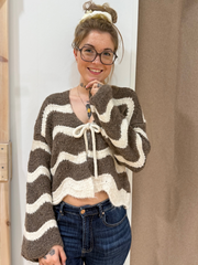 Cardigan Wave Knit