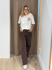Wide Leg Braun - Unique Flores 