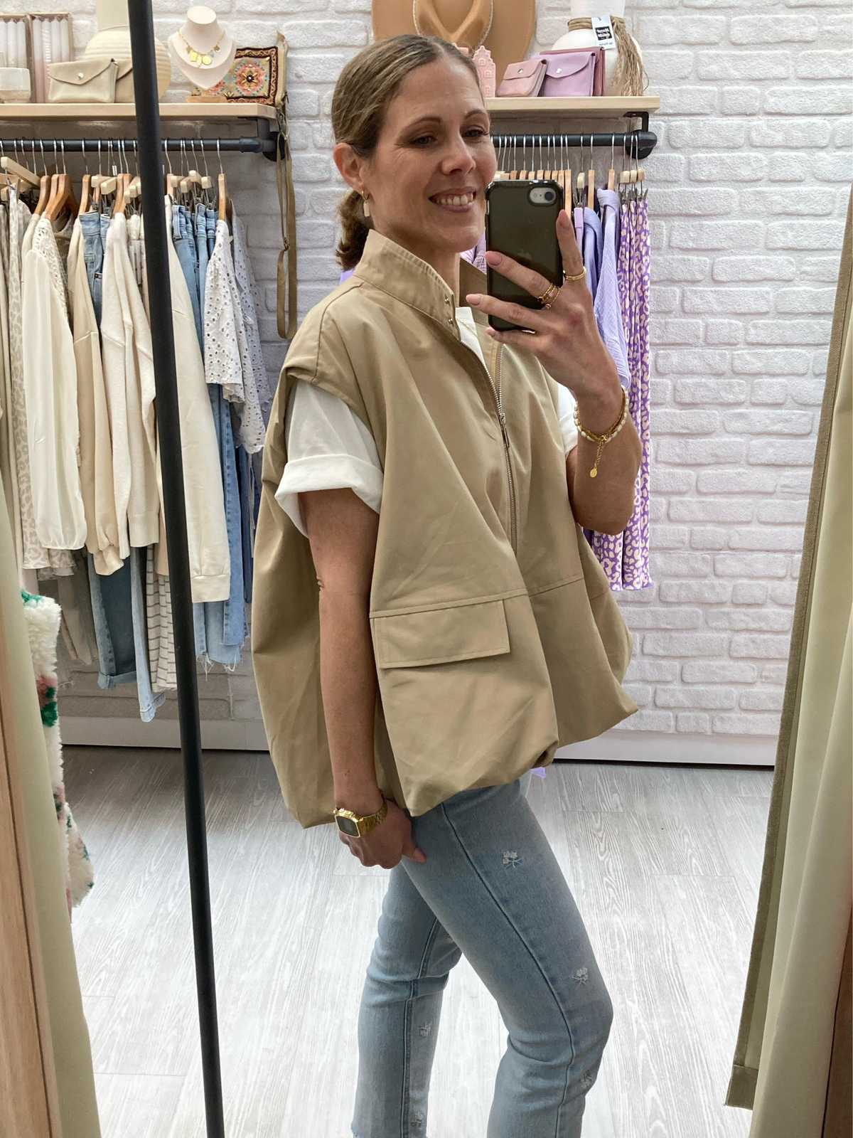 Weste Utility Chic