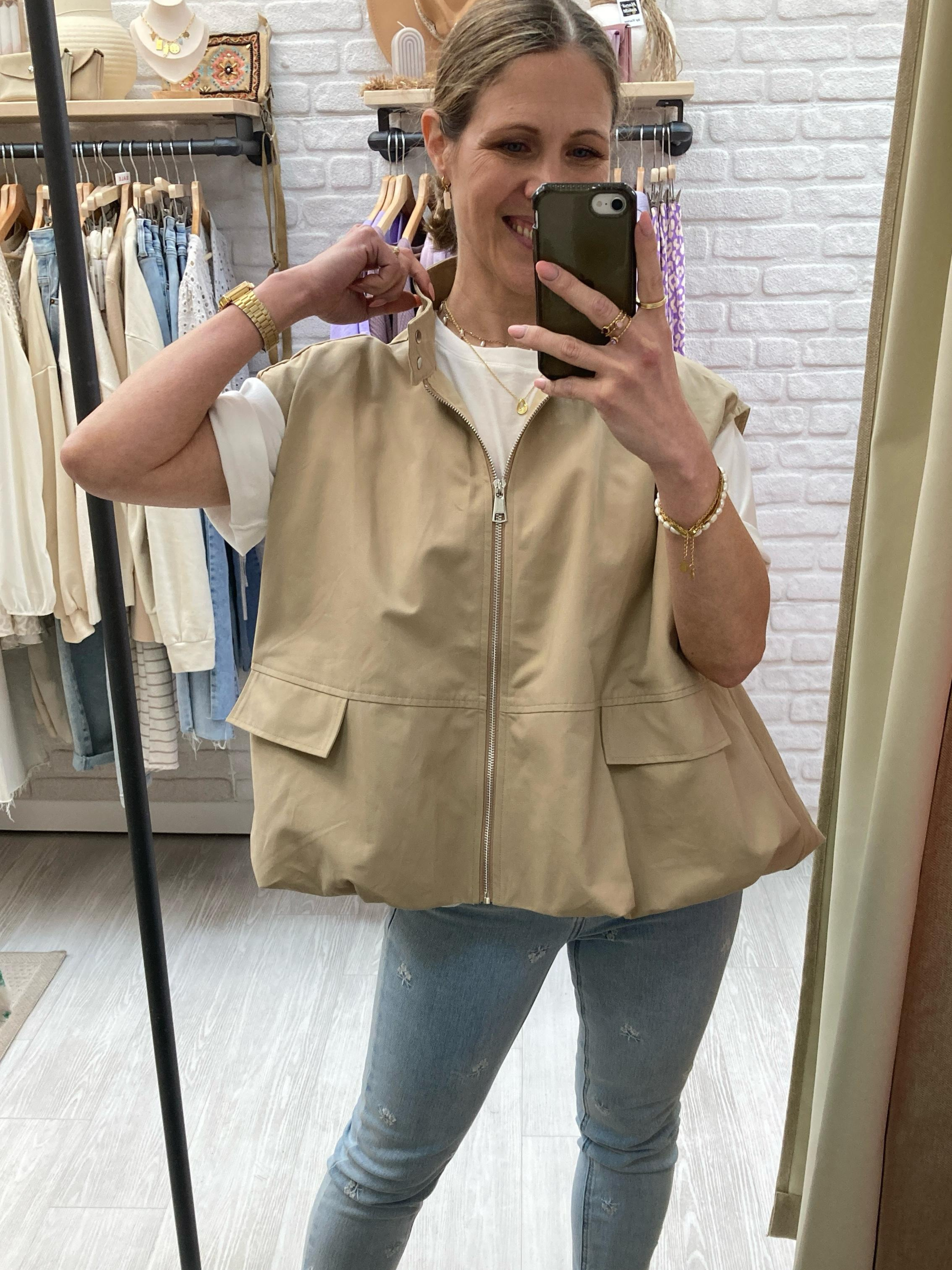 Weste Utility Chic
