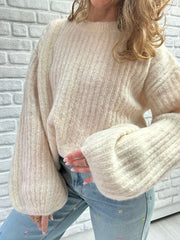 Pullover Cloudy Rib - Unique Flores 