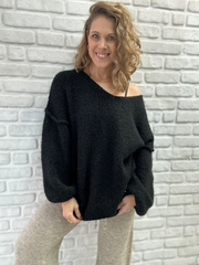 Strickpullover V-Ausschnitt
