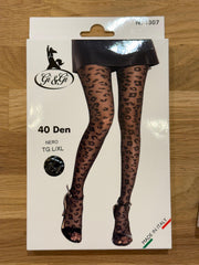 Strumpfhose Leopard