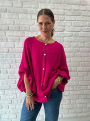 Oversize Cardigan - Unique Flores 