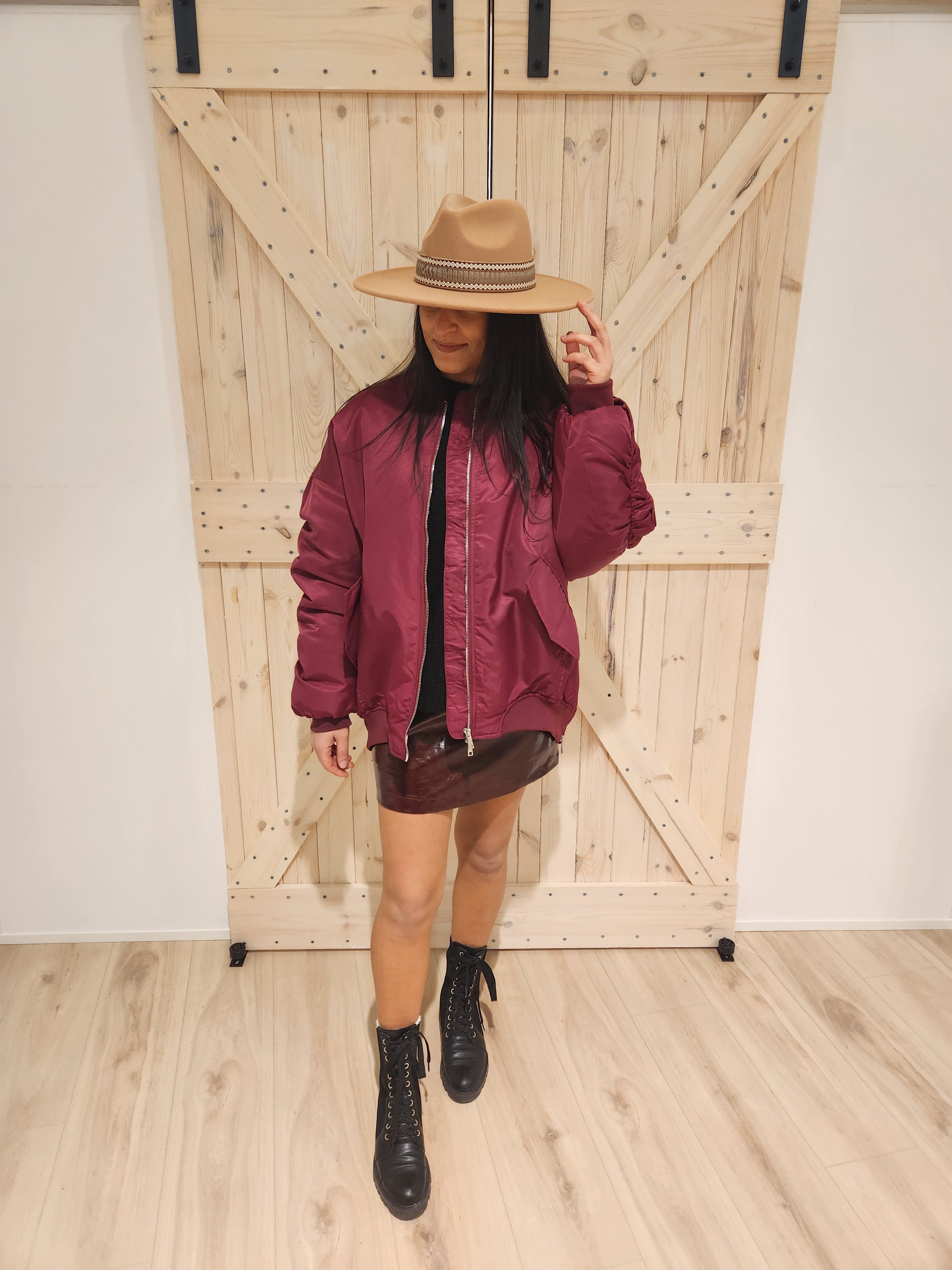 Oversize Bomberjacke - Unique Flores 
