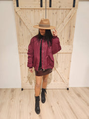 Oversize Bomberjacke - Unique Flores 