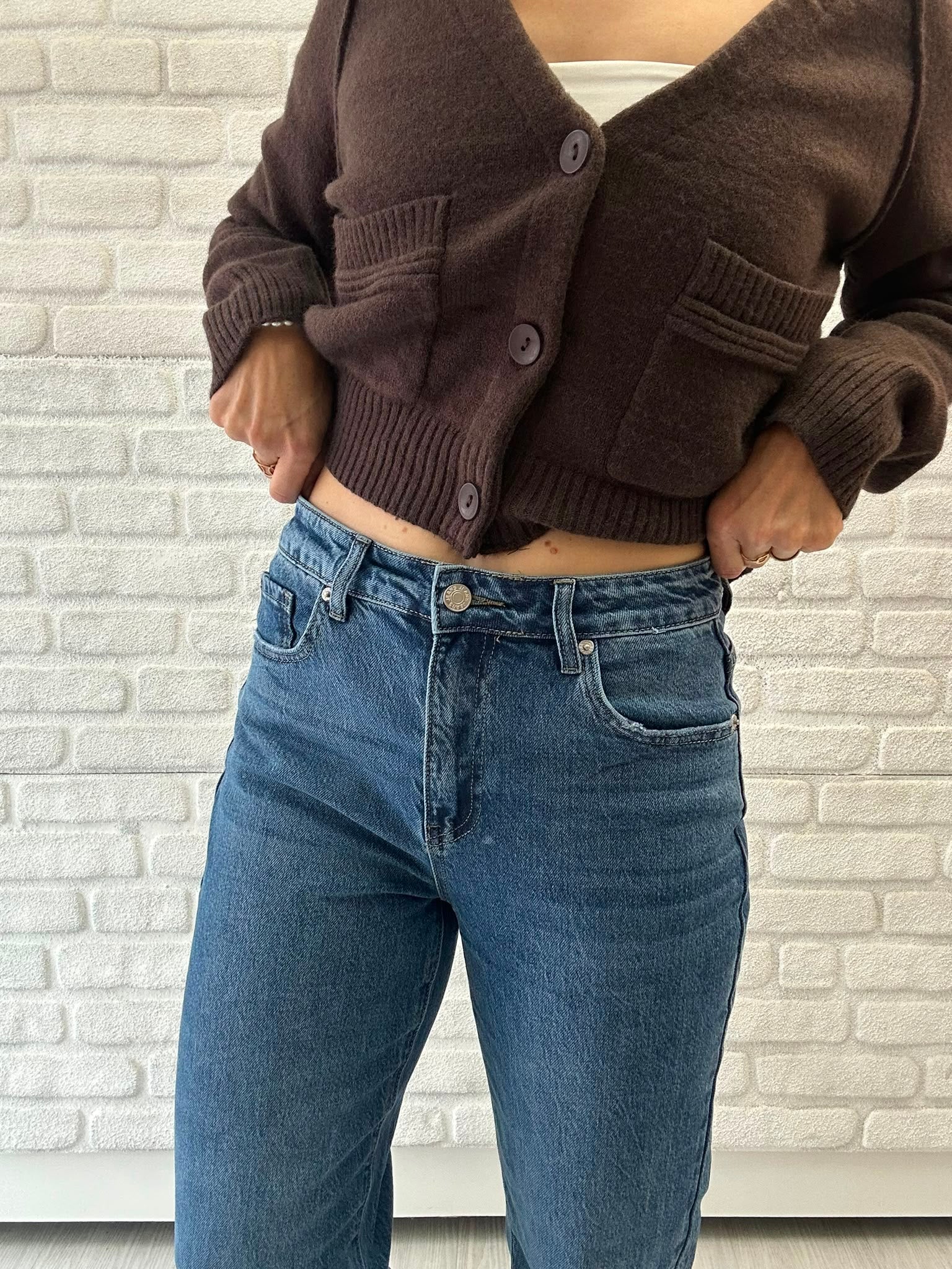 Mom Jeans REDIAL - Unique Flores 