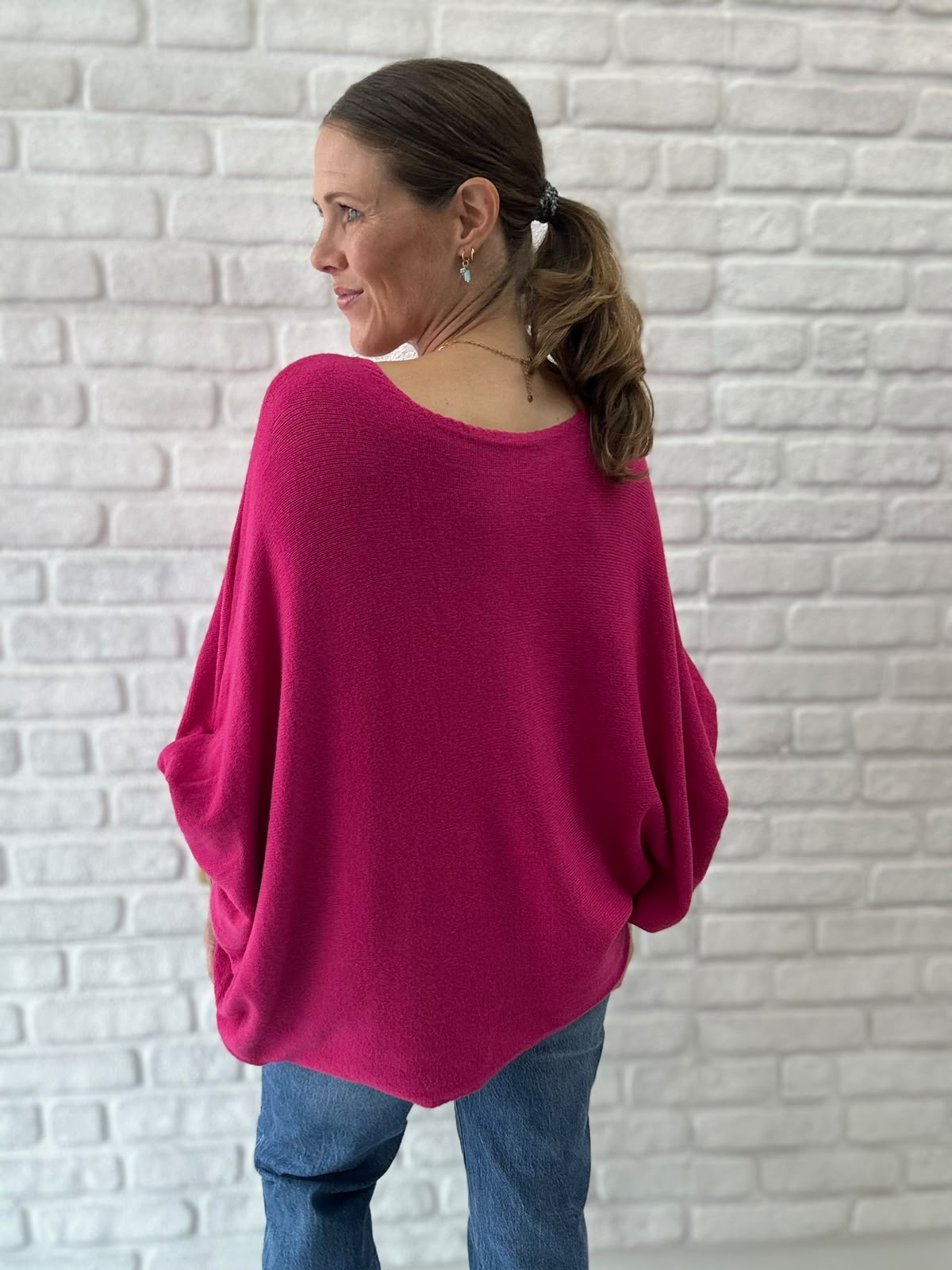 Oversize Cardigan - Unique Flores 