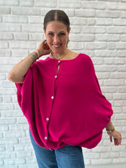 Oversize Cardigan - Unique Flores 