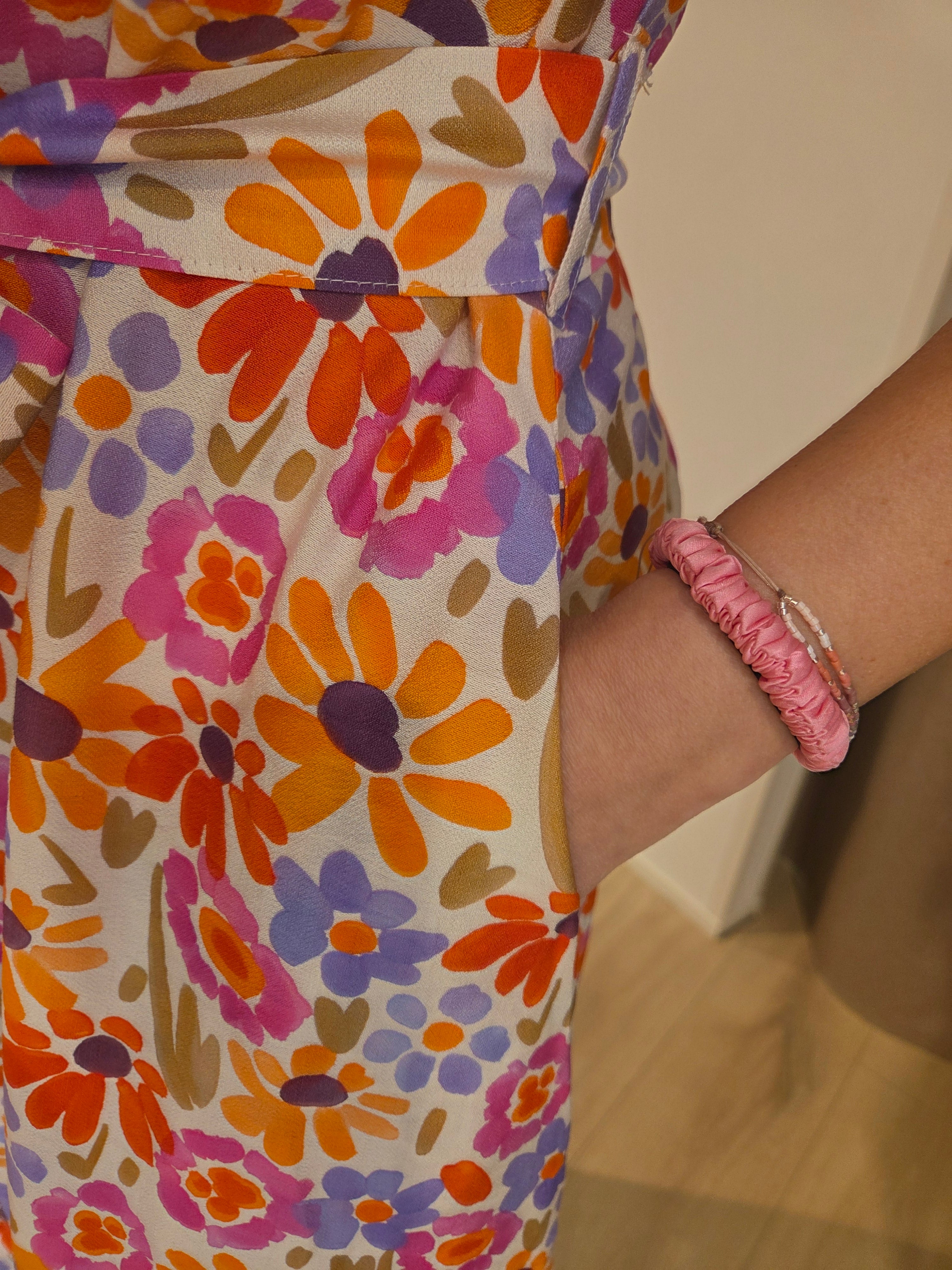 Midikleid Blumenprint - Unique Flores 