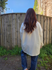 Oversized Blazer - Unique Flores 