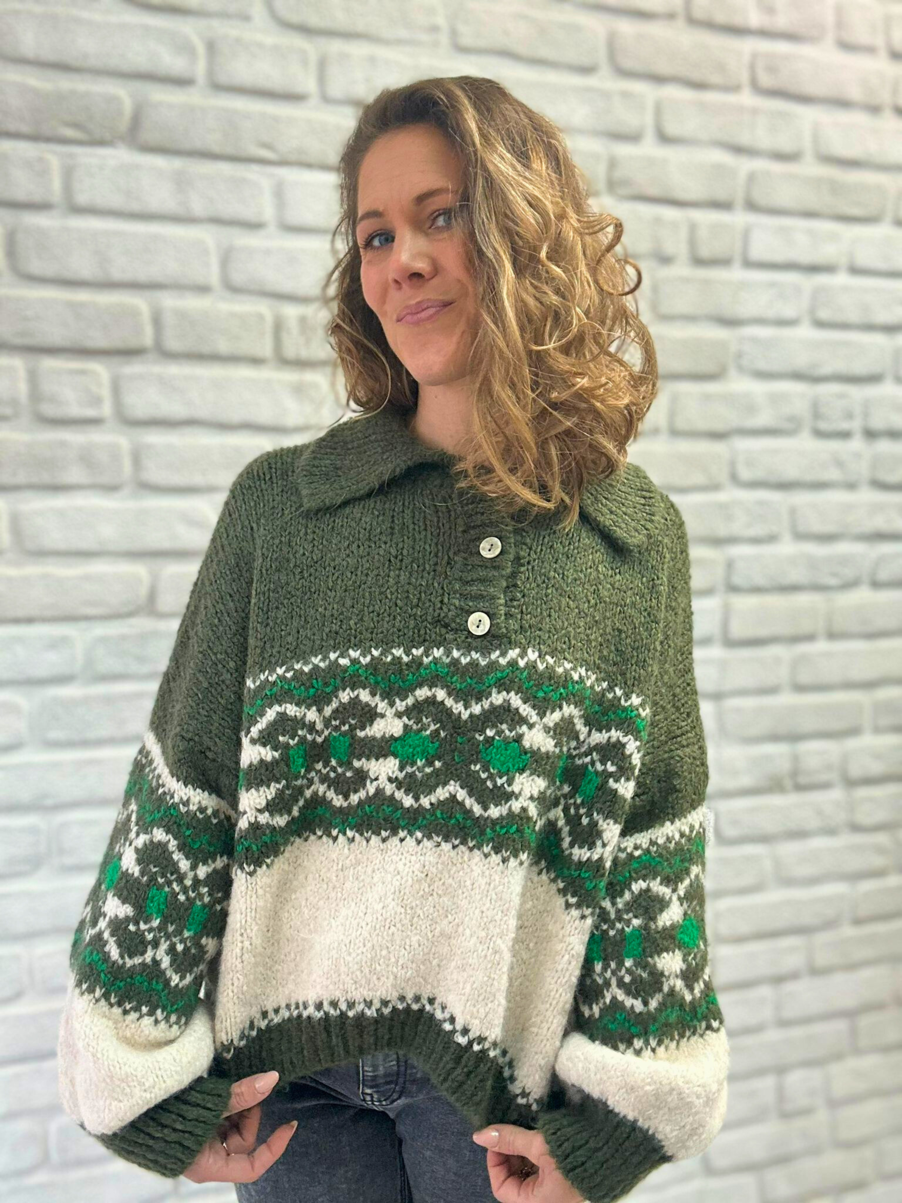 Pullover Nordic Cozy - Unique Flores 