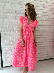 Musselinkleid Boho Paisley