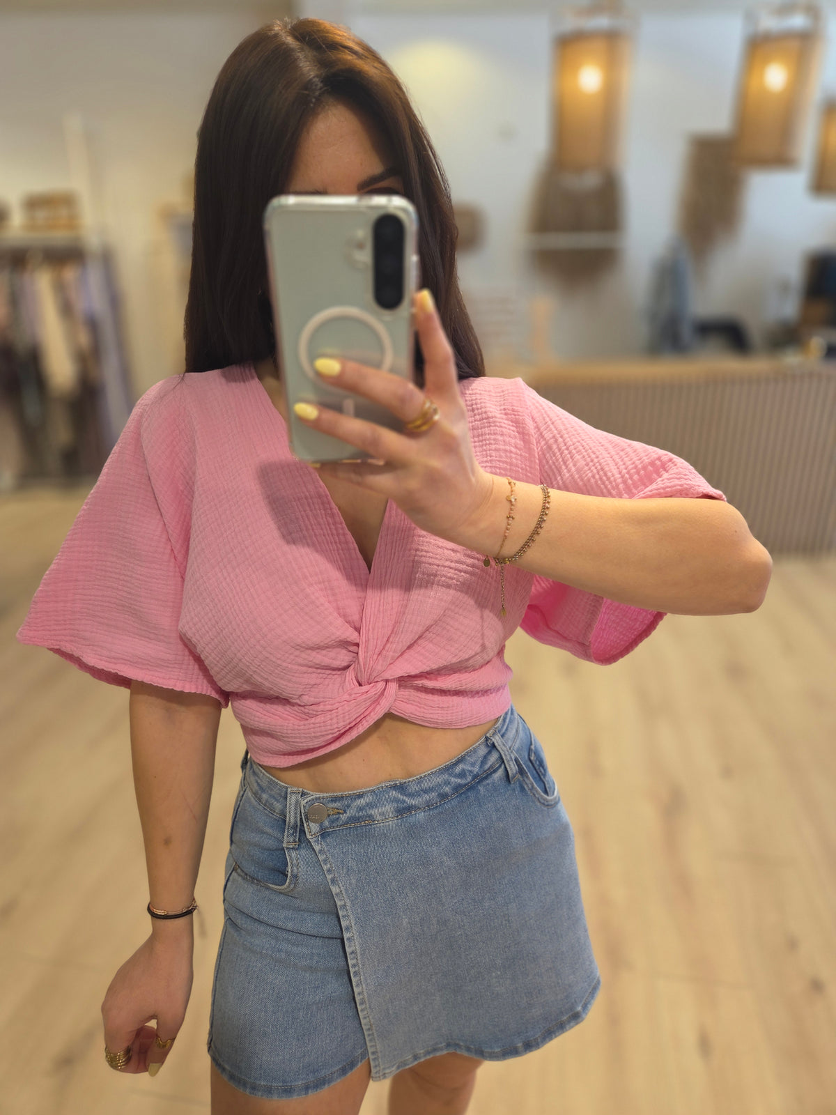 Musselinshirt