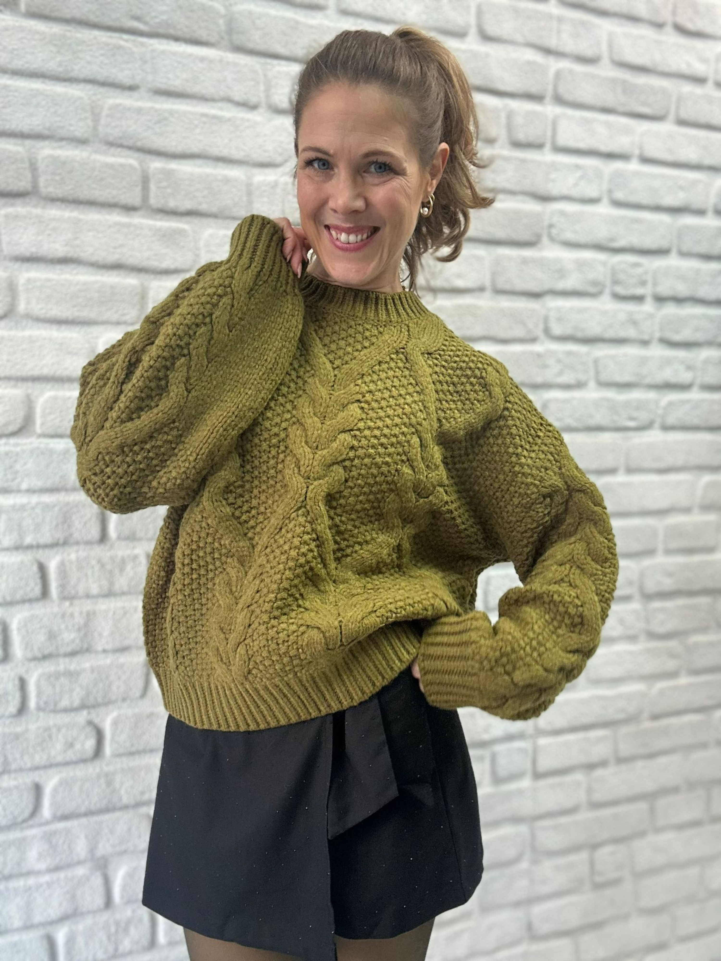 Pullover Grobstrick - Unique Flores 