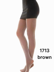 Strumpfhose Schimmer Effekt Braun