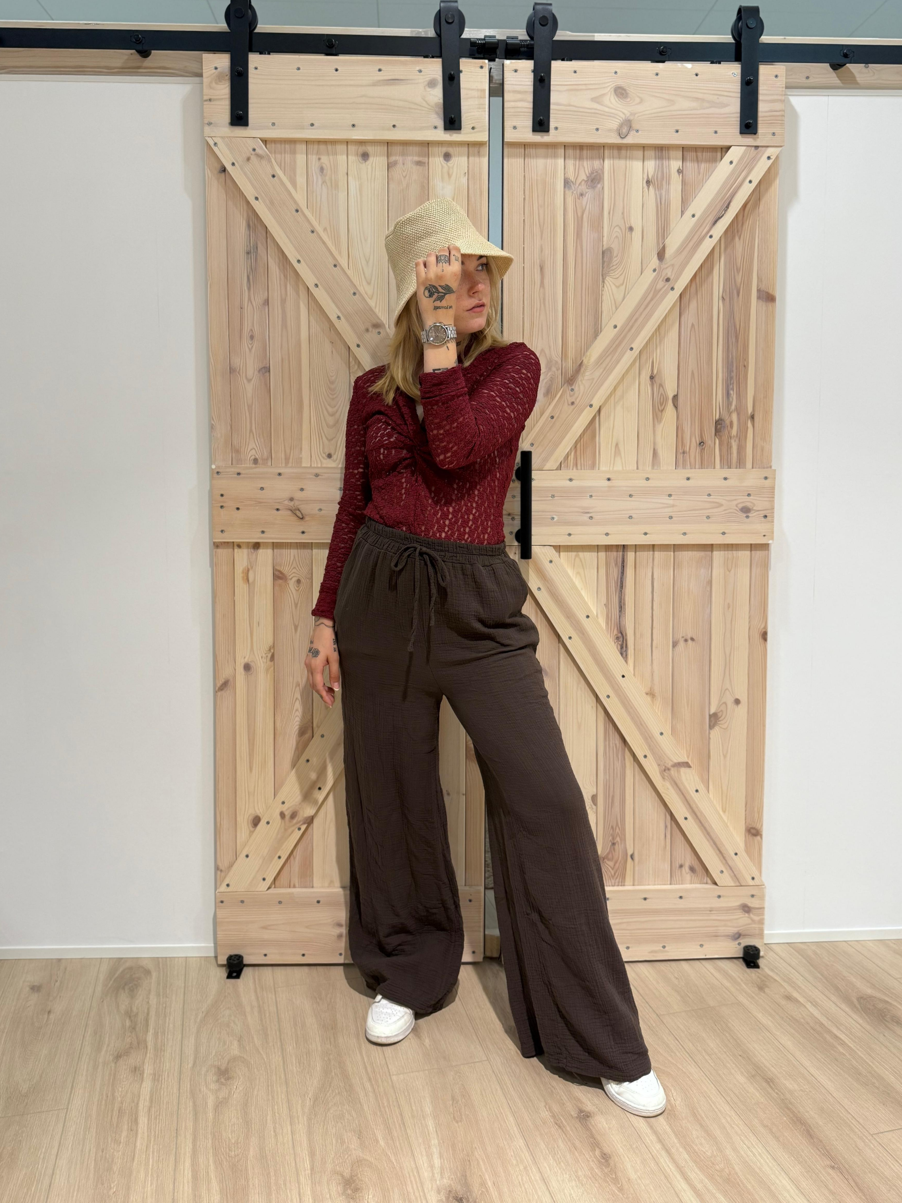 Musselin Hose - Unique Flores 