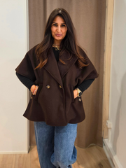 Weste Braun Oversized