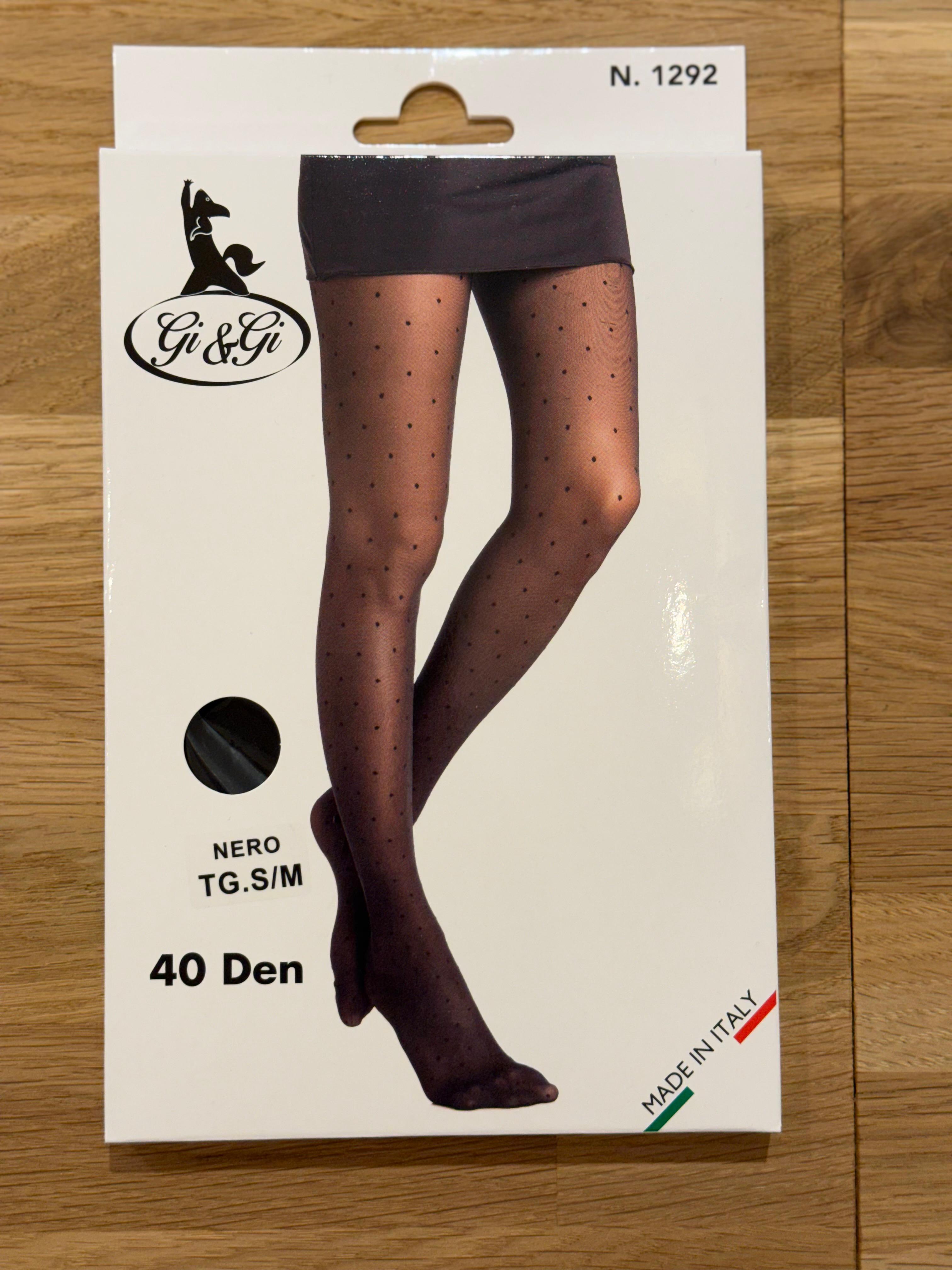 Stumpfhose Pünktchen - Unique Flores 