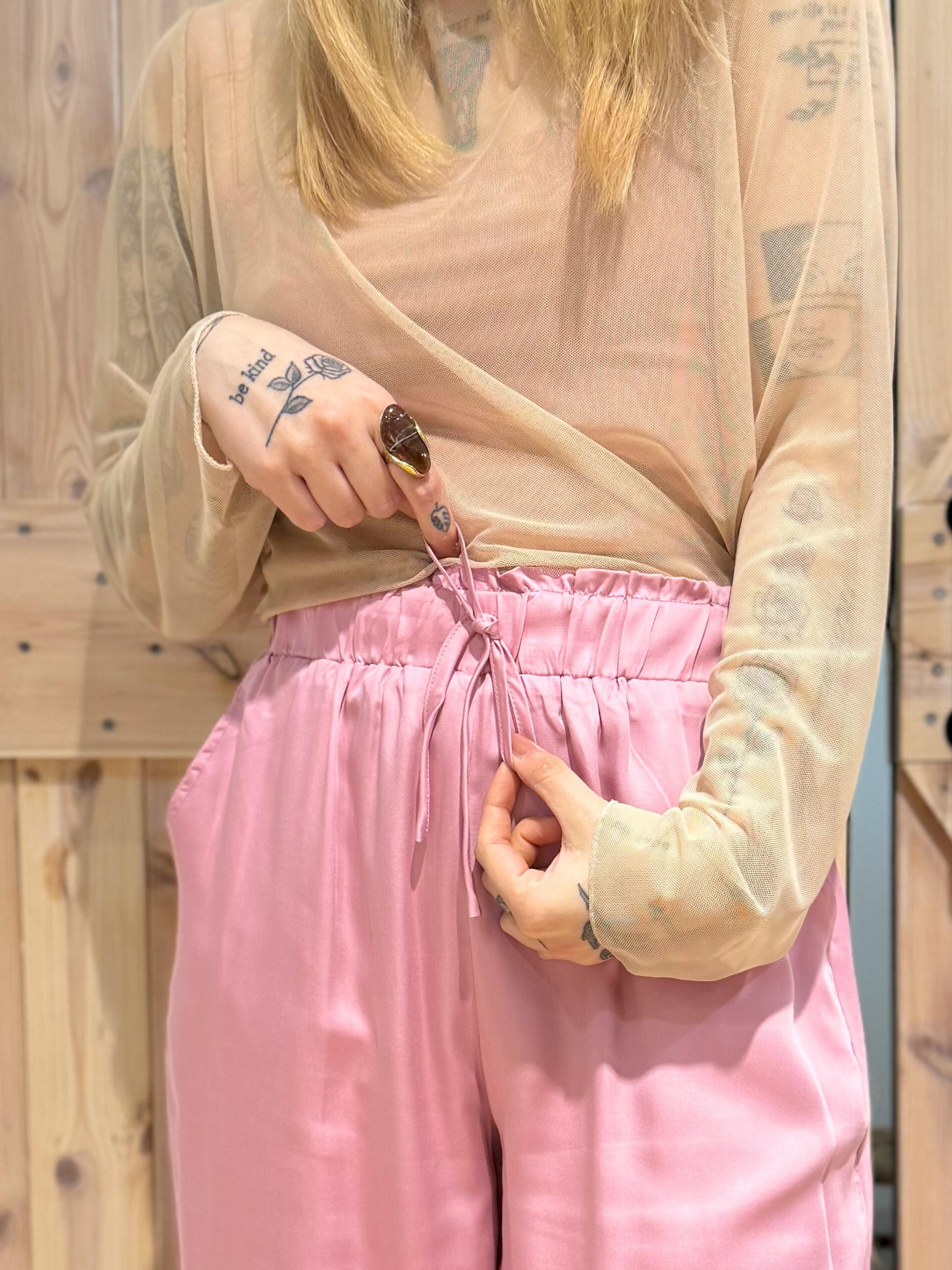 Satinhose - Unique Flores 