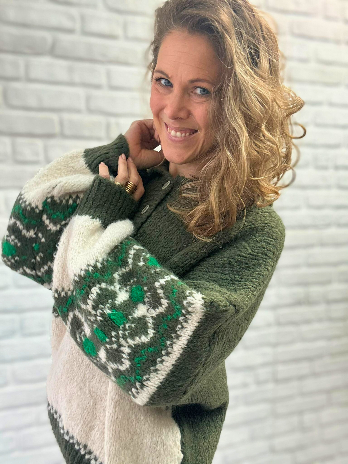 Pullover Nordic Cozy - Unique Flores 