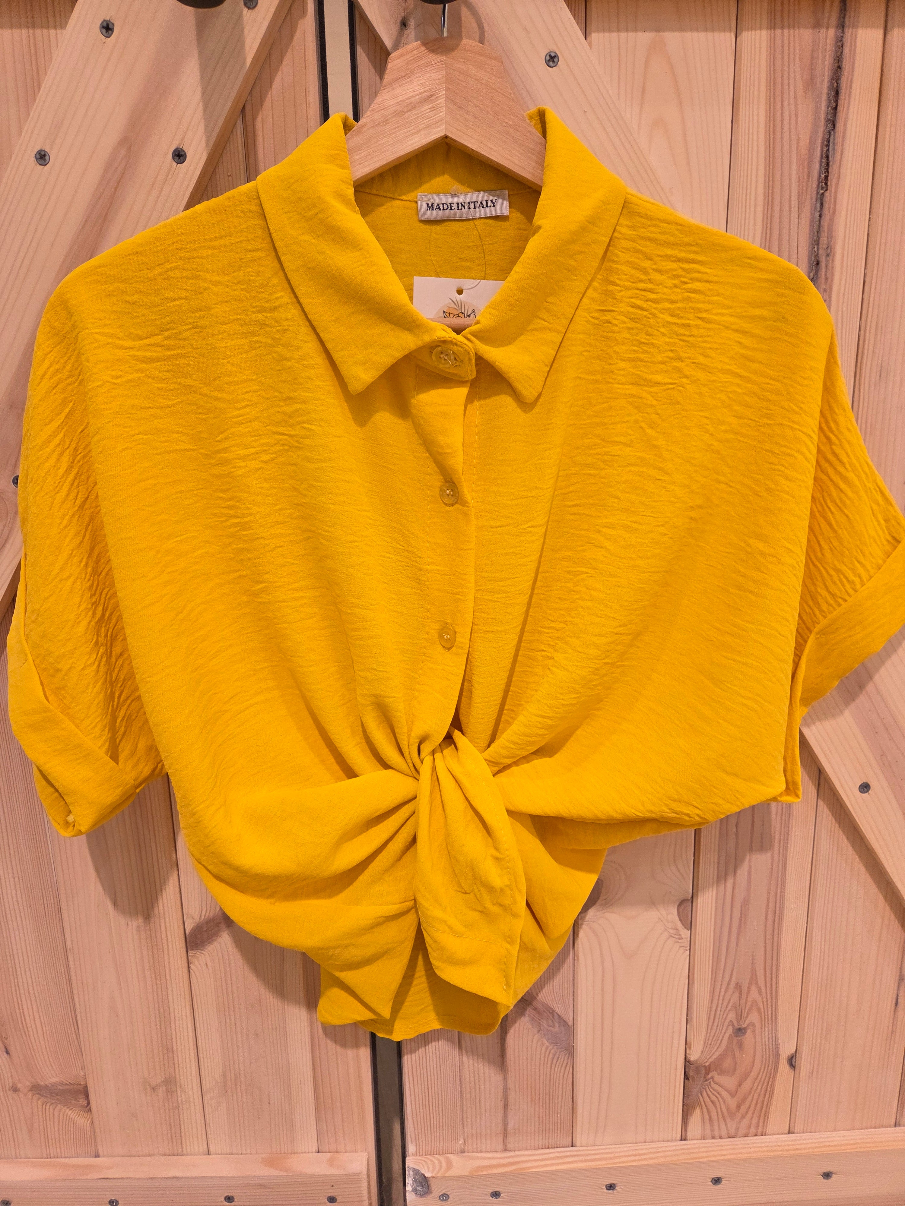 Kurzarm Bluse - Unique Flores 