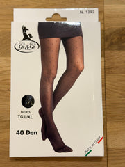 Stumpfhose Pünktchen - Unique Flores 