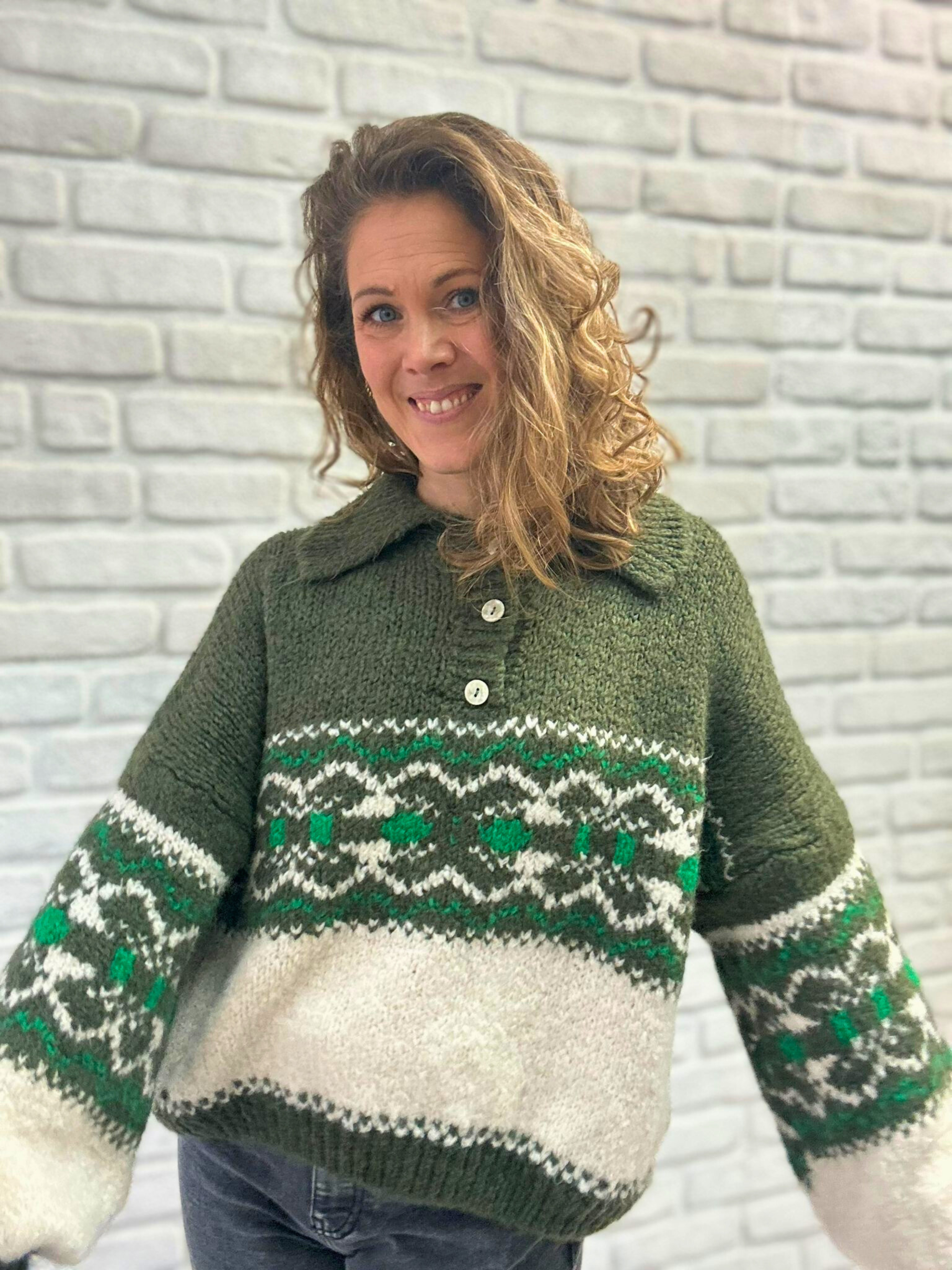 Pullover Nordic Cozy - Unique Flores 